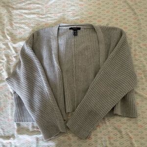Grey cardigan